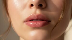 Cloud & Blurred Lips Beauty Trends