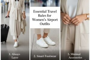 Essential Travel Rules for Women’s Airport Outfits