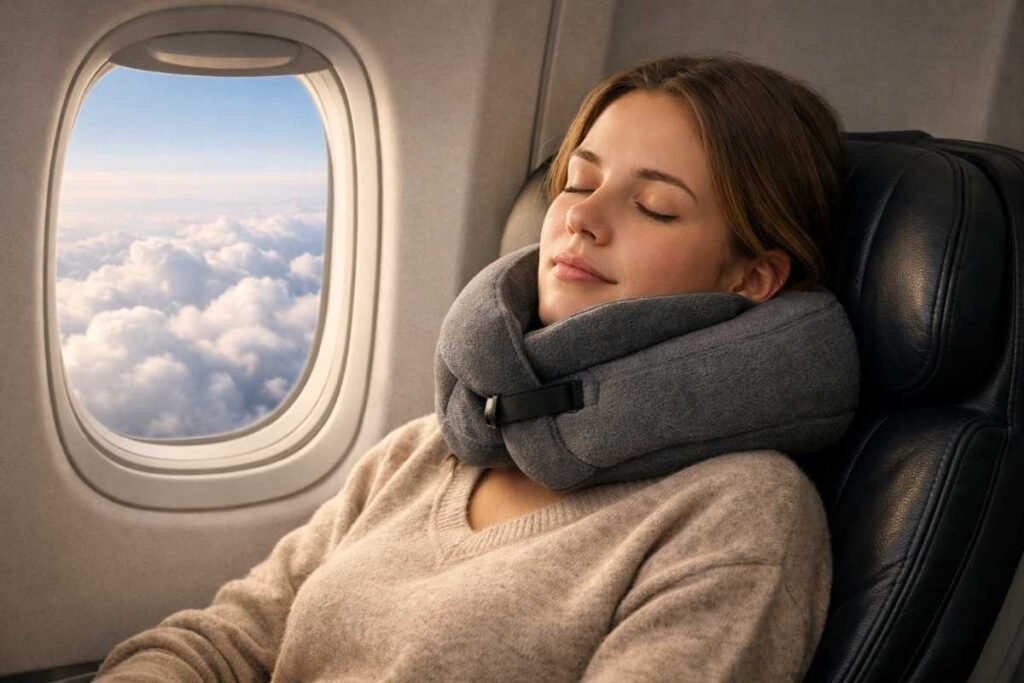 Wrap Style Travel Neck Pillow